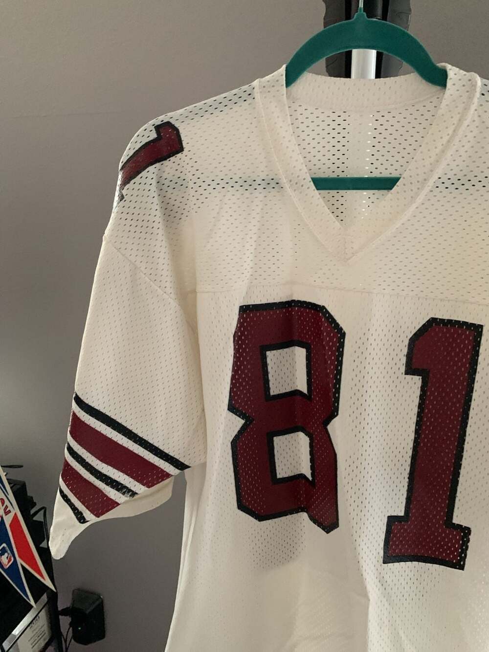 Vintage St. Louis Cardinals #81 Football Jersey Sand-Knit - Picture 4 of 8